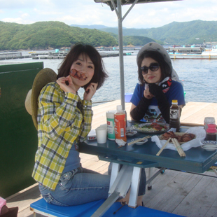 三吉丸の筏・磯イメージ